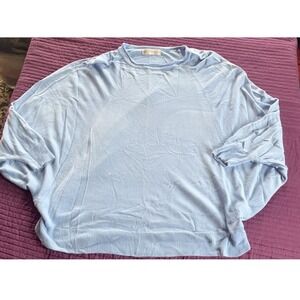 Cobblestone Living Women's Light Blue Knit‎ Top